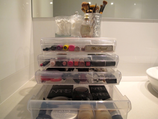 Picture of organised makeup