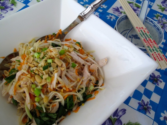 Picture of Vietnamese Chicken Salad with Green Papaya, Carrot and Mint